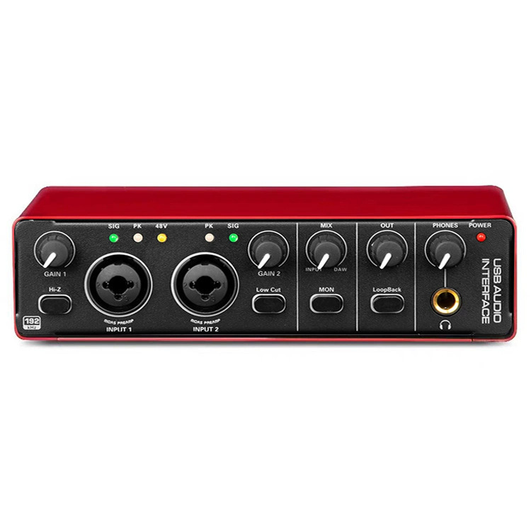 外部録音サウンドカード USBコンピュータ音楽制作・ダビング・レコーディングスタジオ機器 携帯電話ライブ配信・歌用プロフェッショナルサウンドカード|undefined