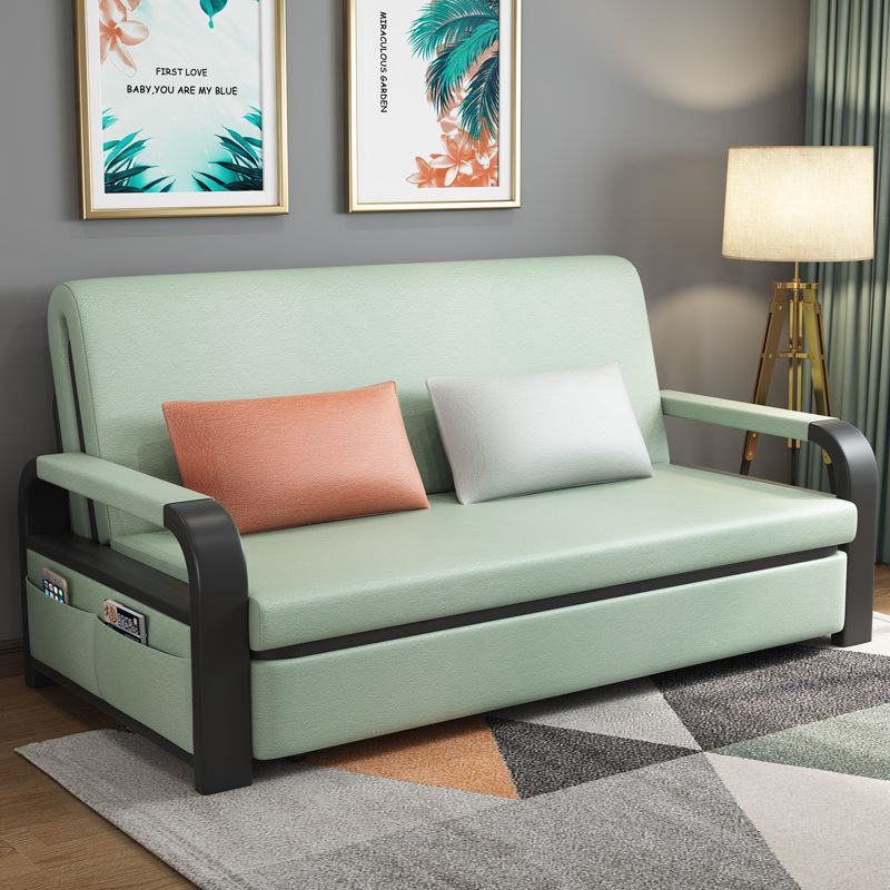 Thickened Foldable Sofa Bed Dual-Purpose Living Room All-In-One Multi-Functional Retractable Single and Double Small Apartment Home Rental House