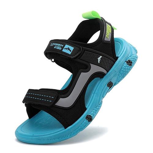 Boys' Cool Shoes 2025 Summer Children's Soft Sole Anti-Slip Medium & Large Boys' Outer Wear Sports Beach Shoes
