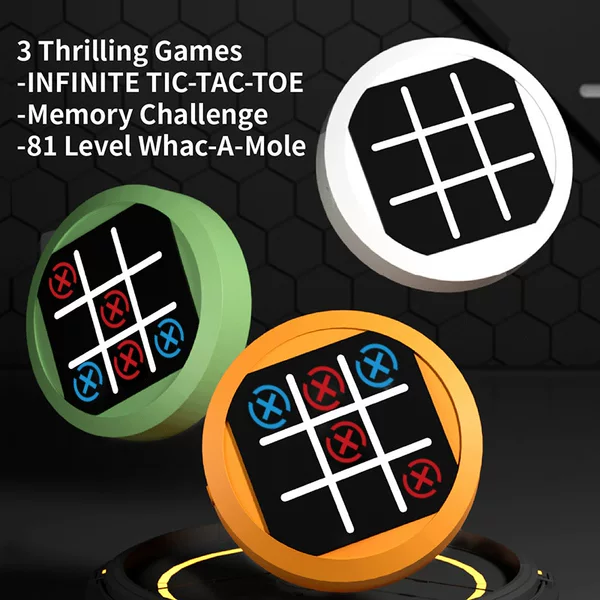 Mr. Shenma's Tic-Tac-Toe Four-In-One Memory Training Chess Fun Educational Ai Digital Toys Cross-Border Board Games