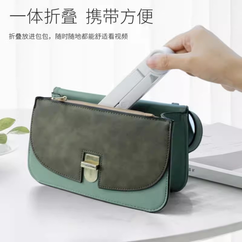 Teléfono móvil tableta universal triángulo plegable conveniente retransmisión en vivo multifuncional perezoso soporte mayorista