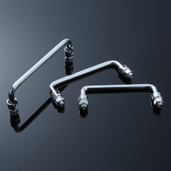 LS506 Foldable Pull Handle 304 Stainless Steel Handle Tool Box Carbon Steel with Adjustable Foldable U-shaped Handle