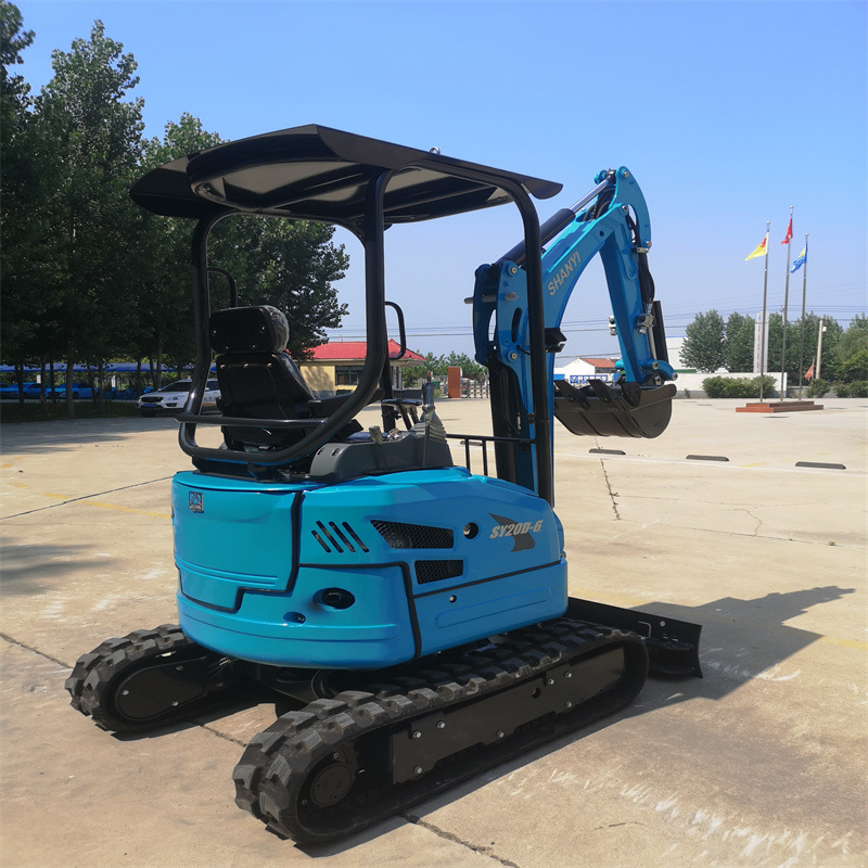 厂家农用挖沟微型小挖机多功能液压挖土机 工程果园履带式挖掘机