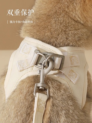 Cat leash, pet harness, vest type, anti-breakaway cat rope, cat rope, cat leash, cat chain, special for going out