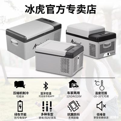 Car refrigerator Dual use compressor Cooling 12v24v Mini Freezing Cold storage truck small-scale Freezer