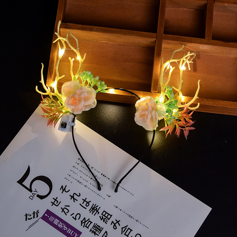 Estrellas de pentacos amarillos palos de apoyo estrella fluorescente palos de concierto accesorios para niños espectáculo brillante toque de pelo bandas