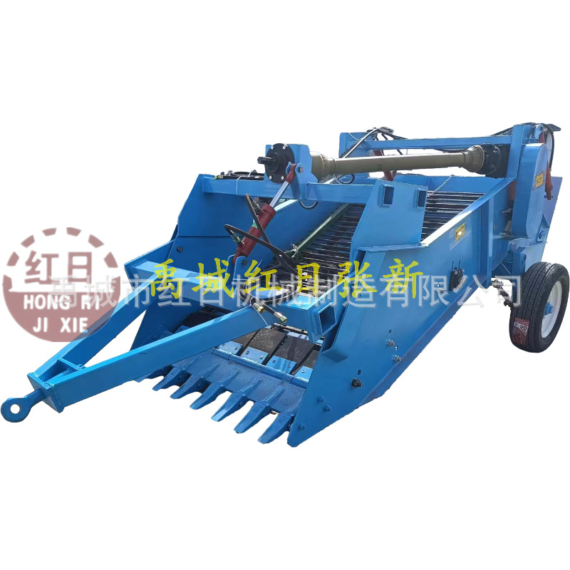 捡石机自带集装框 1.2米小型捡石机 拖拉机捡石机 农田清理捡石机