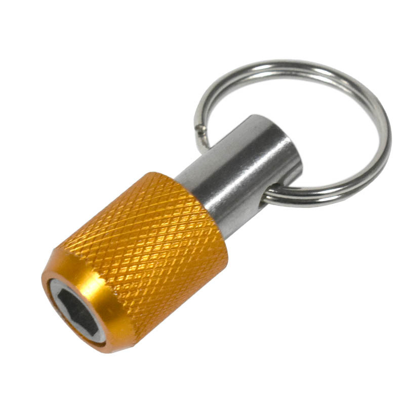 Llave de aleación de color varilla de conexión mosquetón destornillador de autobloqueo manga varilla de extensión traje hexagonal alargada varilla de conexión de cambio rápido