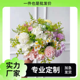 清仓！假花仿真花束塑料花小束把花玫瑰绢布花干花家居摆设装饰