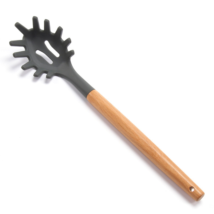 11 piezas de cubierta de cocina de madera de haya, cubierta de cocina de silicona, cubierta de cocina de silicona