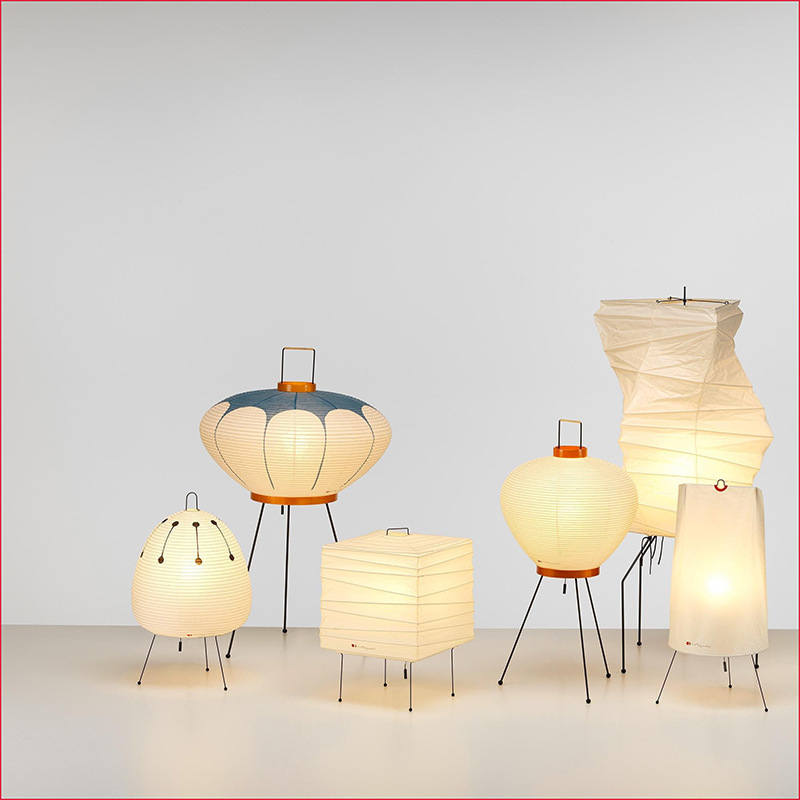 Isama Noguchi Akari Quiet Wind Designer Floor Lamp Table Lamp Bedside Lamps Japanese Xuan Paper Lantern Chandelier Isama Noguchi Akari Quiet Wind Designer Floor Lamp Table Lamp Bedside Lamps Japanese Xuan Paper Lantern Chandelier