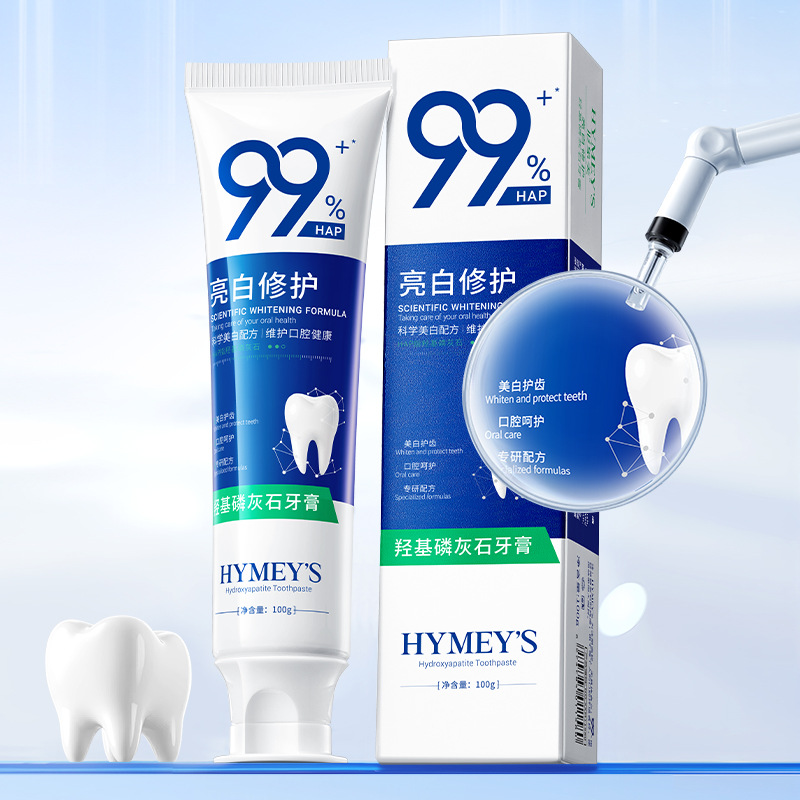 Imagen Belleza, brillo, reparación, hidroxiapatita, pasta de dientes, limpieza bucal, sarro, aliento fresco, pasta de dientes blanqueadora image 4