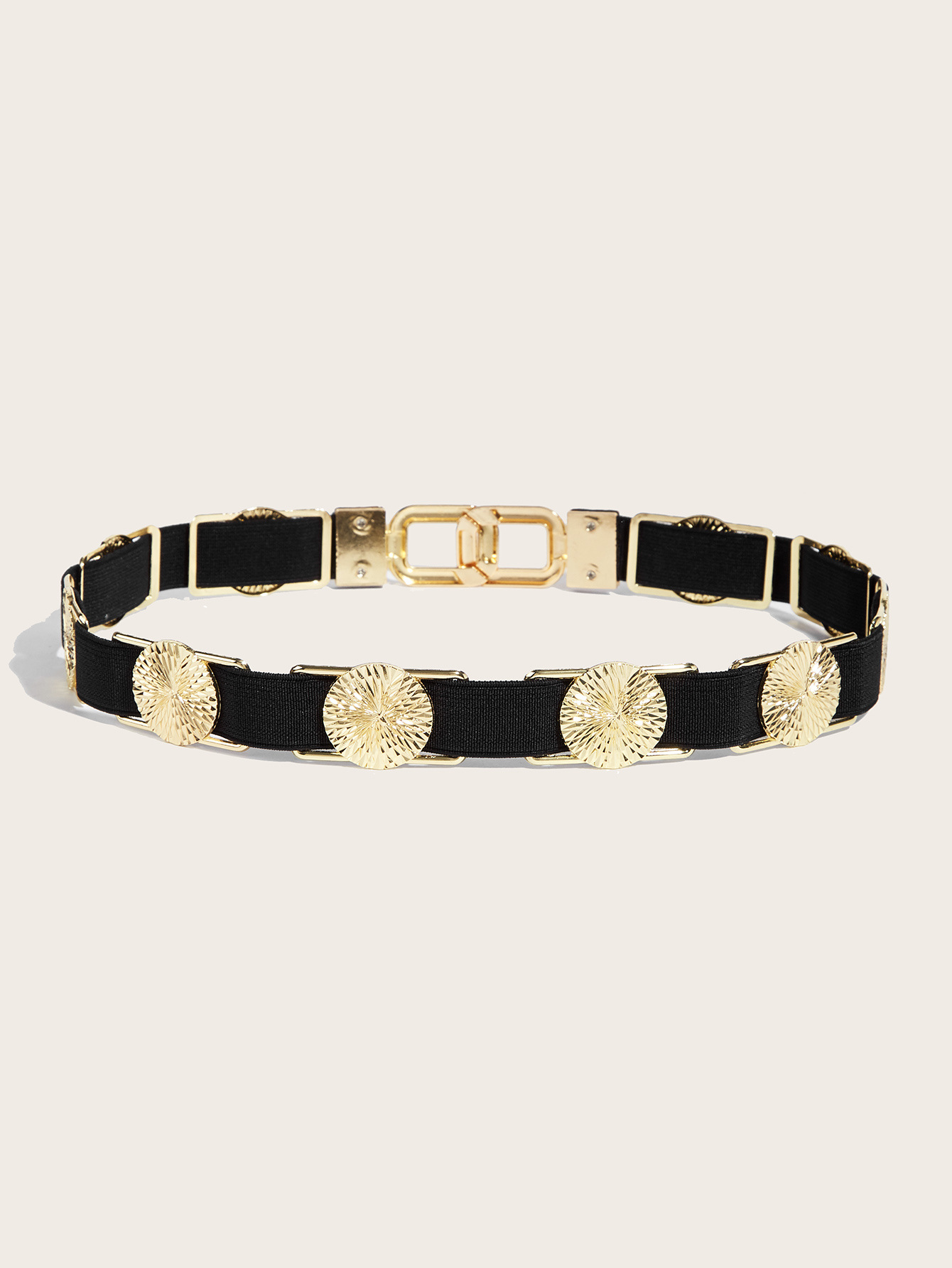 Daily Occasion Alloy, Metal Material Geometric Pattern Elegant Geometric Alloy Metal Metal Splicing Women's Chain Belts