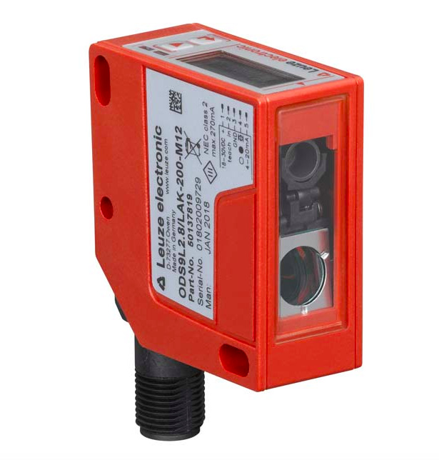 劳易测leuze激光测距传感器ODS9L2.8/LQZ-100-M12,/LFH-100-M12