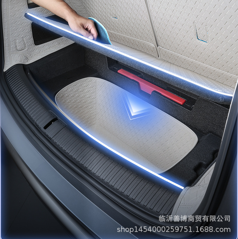 Suitable for Lado L90 Trunk Mat, Fully Enclosed Six-Seater and Seven-Seater Special Car Modification Decorative Supplies Trunk Mat