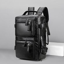 跨境新款男士旅行袋出差手提包多功能双肩包单肩斜挎包大容量背包