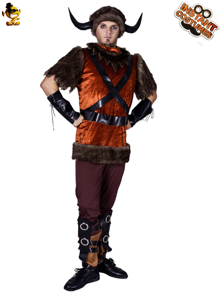 Halloween hombres adultos Nordic Viking pirata Cosplay traje grandes hombres Viking pirata etapa del partido
