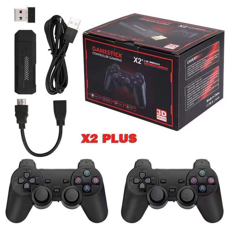 Cross-Border Hot-Selling X2 Home Game Console, Wireless 3D Dual-Handle Joystick, Classic Nostalgic 2.4g High-Definition Game Console Cross-Border Hot-Selling X2 Home Game Console, Wireless 3D Dual-Handle Joystick, Classic Nostalgic 2.4g High-Definition Game Console