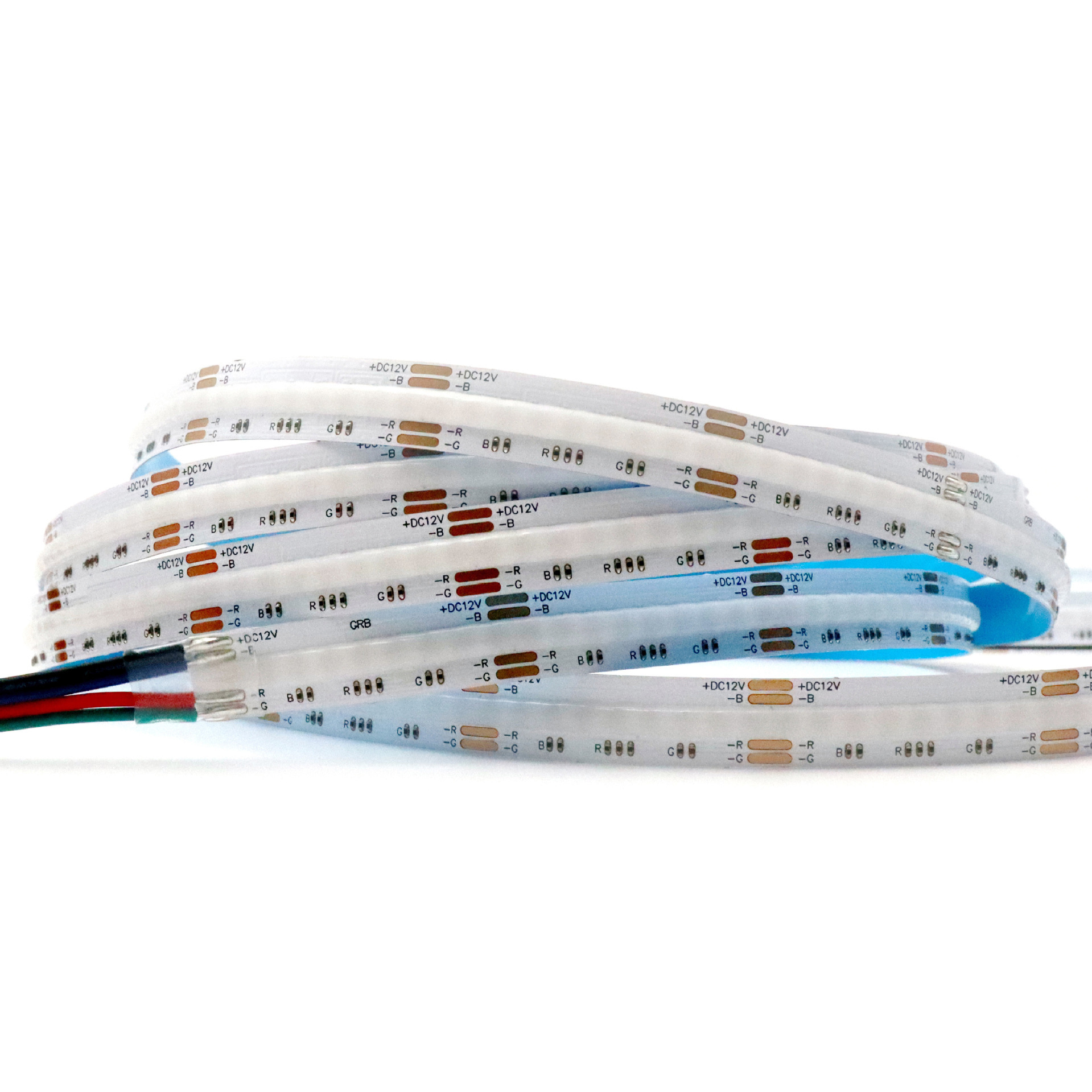 Super brillante 24V autoadhesivo ultra delgado hogar COB lámpara de techo de la sala de estar línea LED lámpara suave correa al por mayor transfronteriza