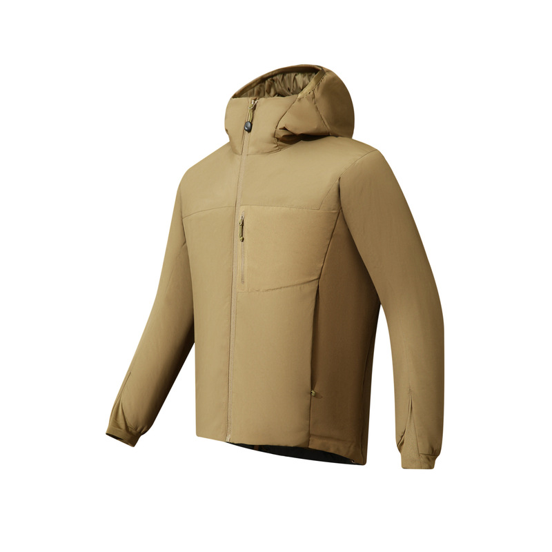 2025 Autumn and Winter New Lightweight Windproof and Water-Repellent Outdoor Lightweight Warm Hooded Cotton Jacket for Men and Women