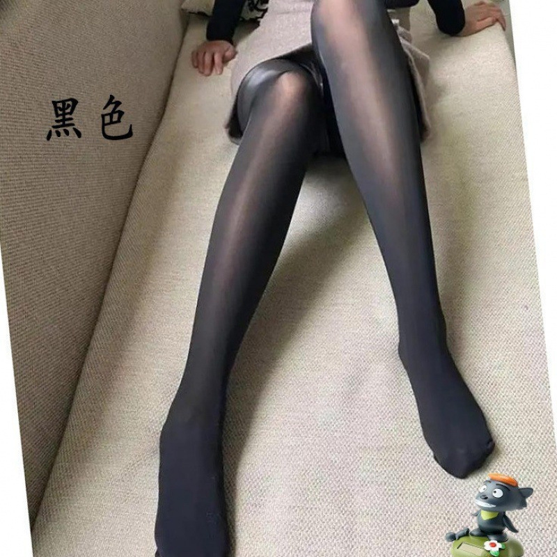馬油ストッキング レディース 薄手 ひっかかりにくい 光沢のある滑らかなパンスト 春秋用 マスクのような光沢のある黒ストッキング Sy|undefined