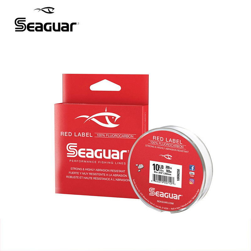 SEAGUAR Sege red standard carbon line imported REDLABEL carbon fluorine line Luya line raft fishing line front Guide Rock fishing line