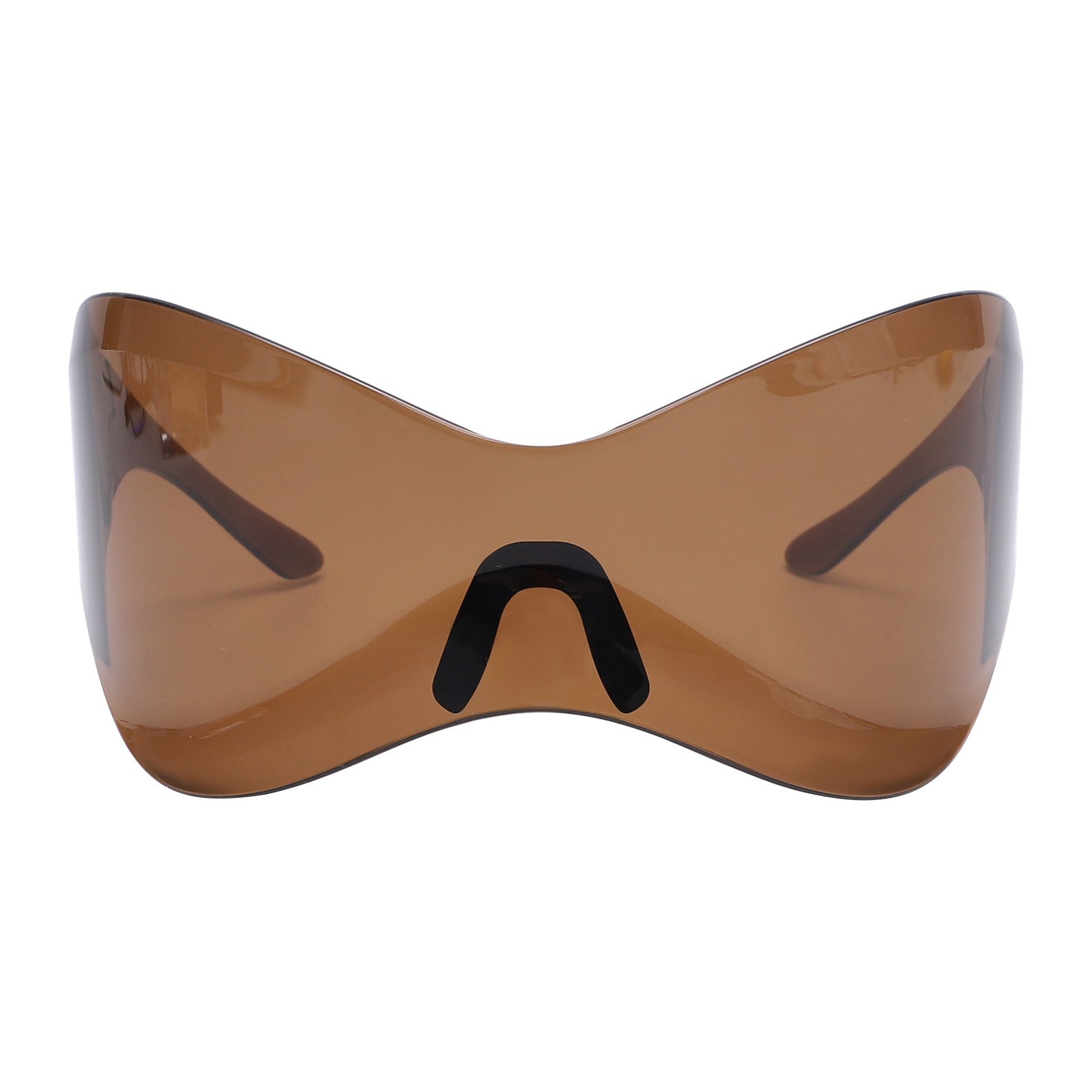 Y2k Punk Geometric Pc Polygon Frameless Men's Sunglasses display picture 5