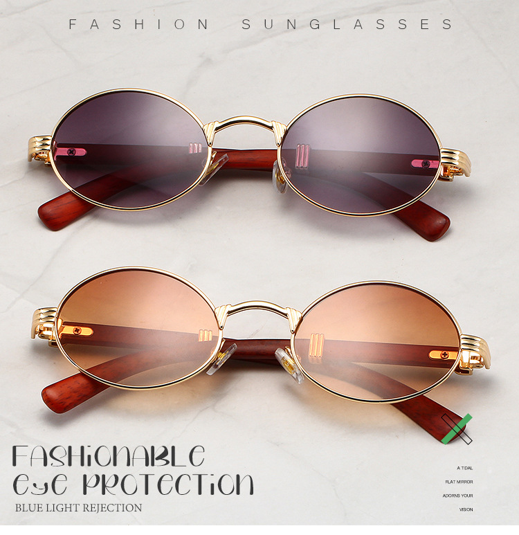 33g Weight Full Frame Glasses Structure Sunglasses Classification PC, UV400 Protection Lens Material Oval Frame Glasses Style Daily, Street Occasion Solid Color Pattern Unisex Gender Retro, Simple Style Style Retro Simple Style Solid Color PC UV400 Protection Oval Frame Full Frame Women's Sunglasses 无