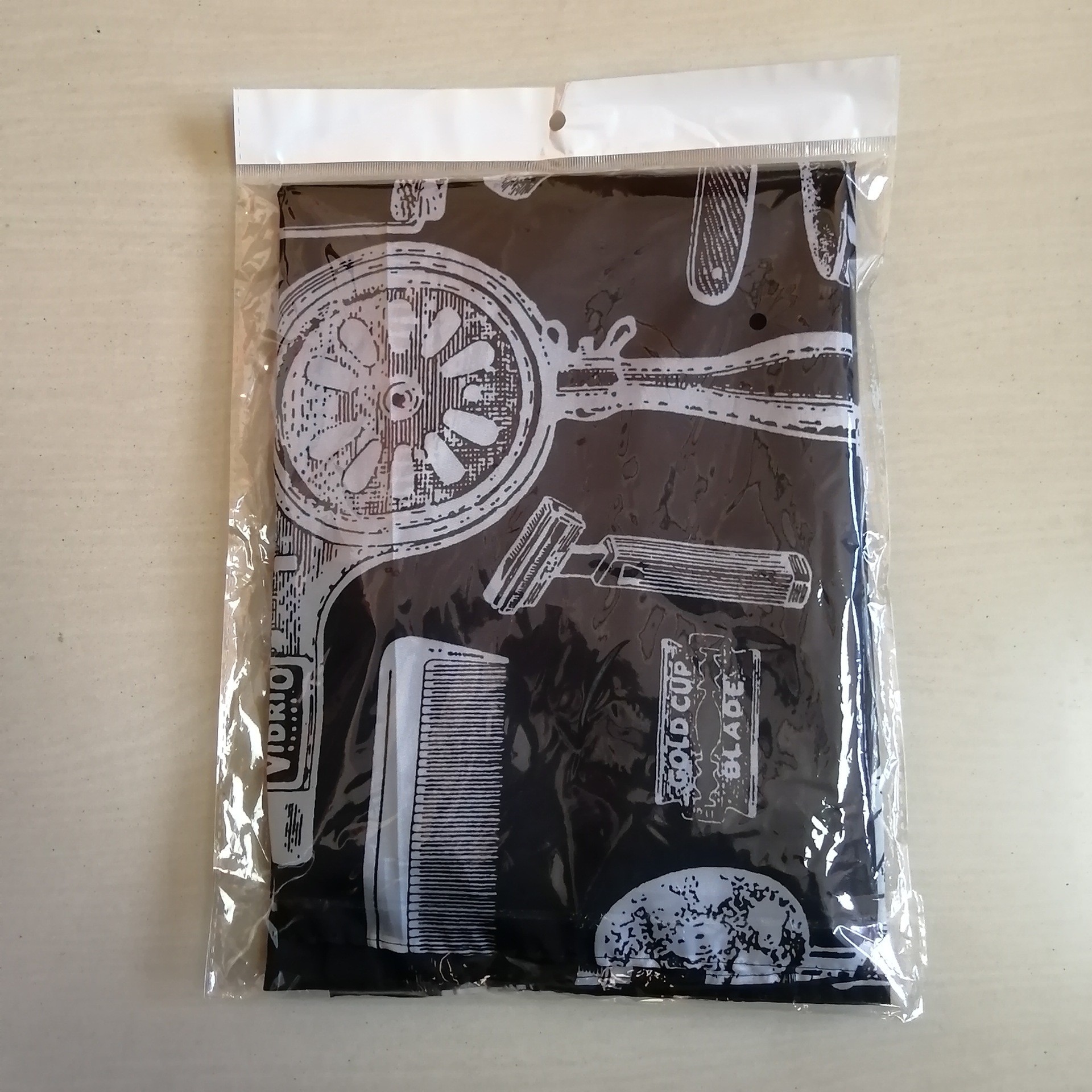 검은색 헤어드라이어 스카프