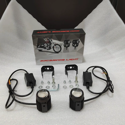 İşçi projektorları headlight LED two-color small steel - small-steel-gun-external-drive-without-cover-a-pair