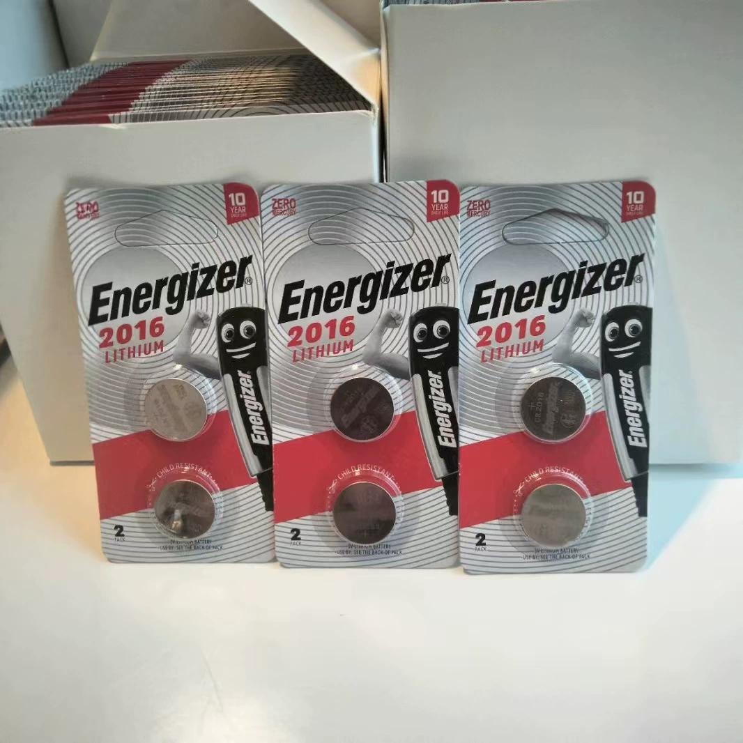 Energizer劲量 Button battery CR2032 2025 2016 3v car key remote control electronic