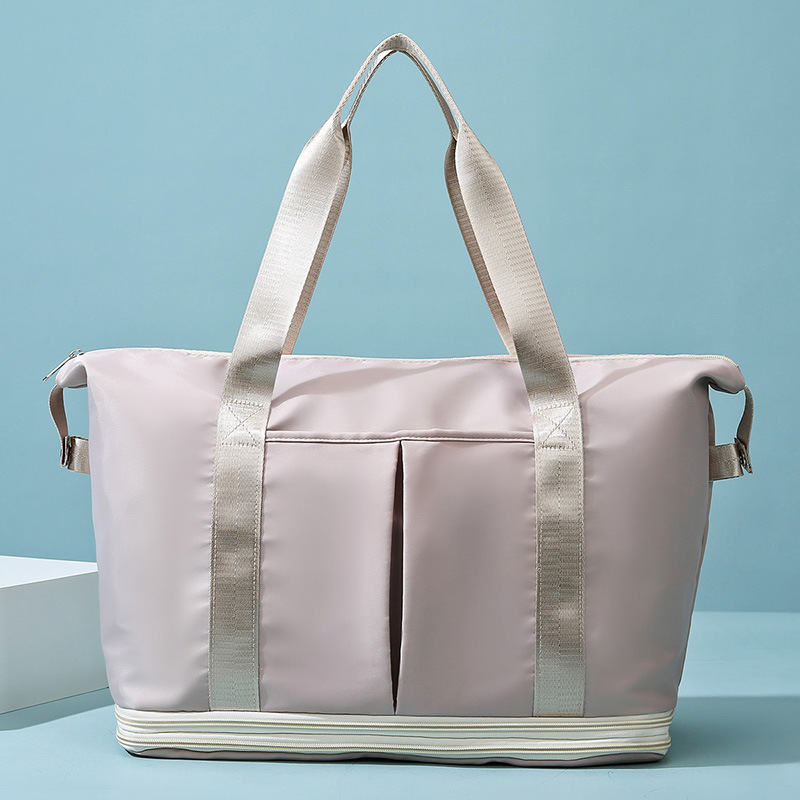 Nueva bolsa de viaje expandible, bolsa portátil de gran capacidad, bolsa deportiva, bolsa de ejercicios, bolsa portátil de viaje, bolsa de maleta al por mayor. image 4