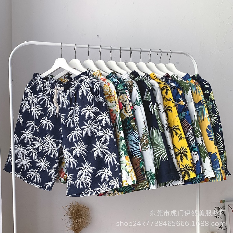 Trendy 2025 Summer New Style Men's Shorts, Quick-Drying Beach Pants, Casual Street Vendor Supply