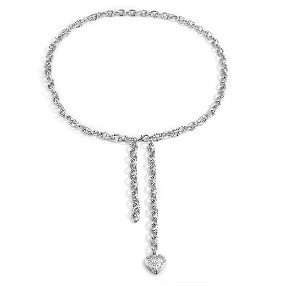 Simple Alloy Heart Pendant Waist Chain display picture 6