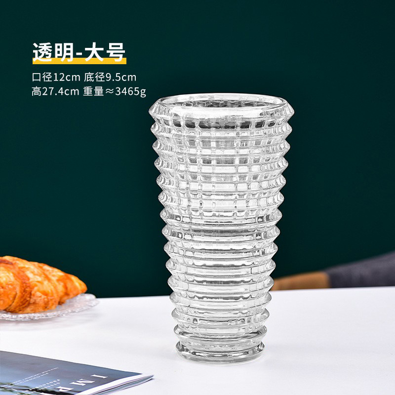 Modelo de boca redonda grande (transparente)