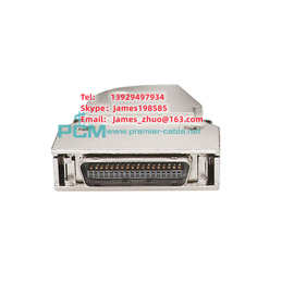SCSI连接器MDR36针公头塑料罩闩夹+螺丝+连接器20 26 36 40 50