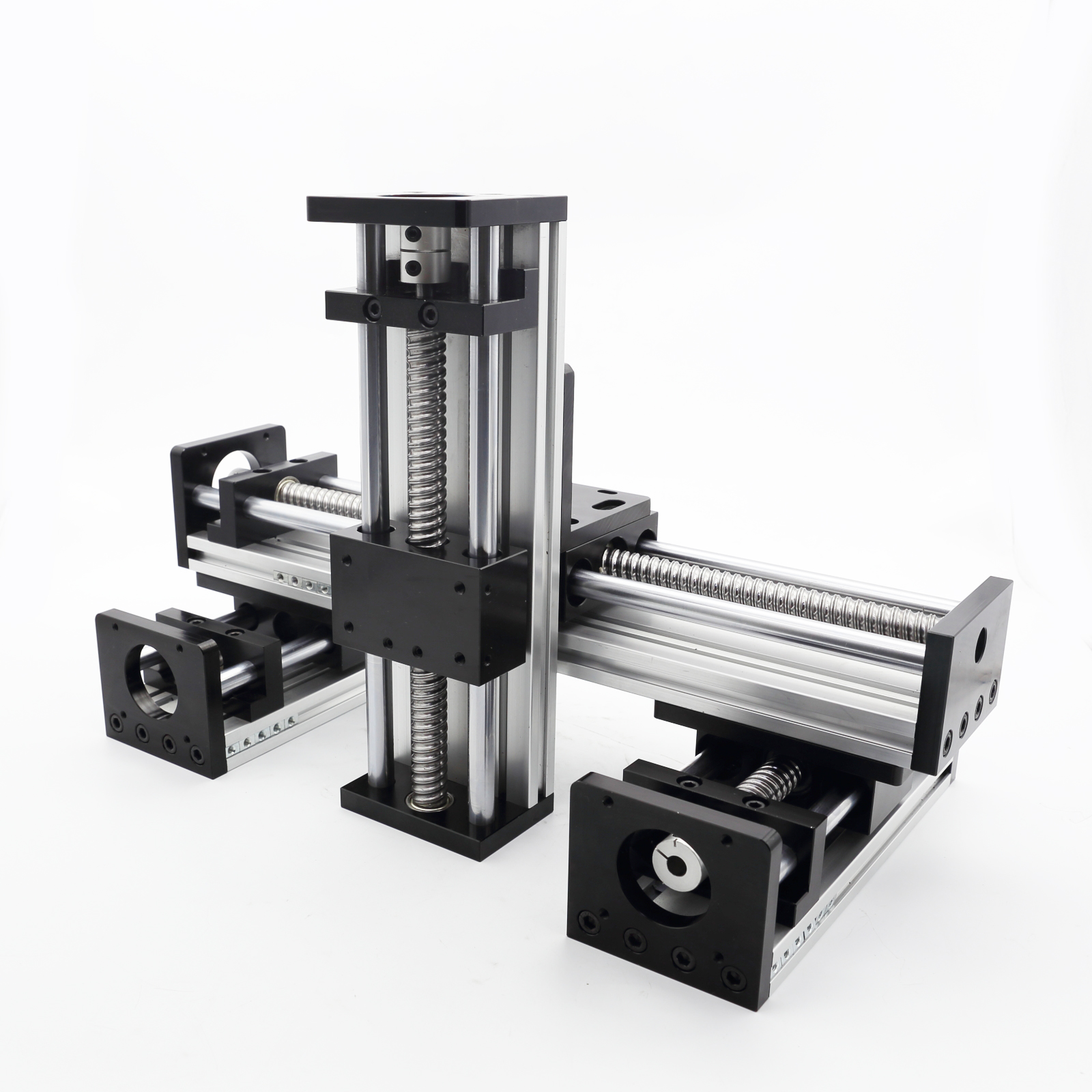 j857步进电机滚珠丝杠套装直线导轨滑台模组GP升降EB光轴G双电g3