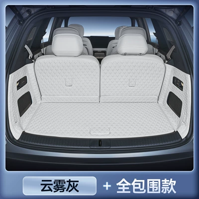 Trunk Mat – the 2026 model - specialized-cloud-gray-full-cover-magic-print-waterproof-leapmotor-d19-six-seater