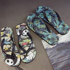 Trendy Personal Style Beach Slides for Men, Casual Fashion, Non-Slip Outdoor Sandals, Summer Flapfoot Slides for Men