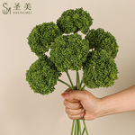 仿真果子米仔兰果手感塑胶果仔中式现代家居插花假花花样板房陈列