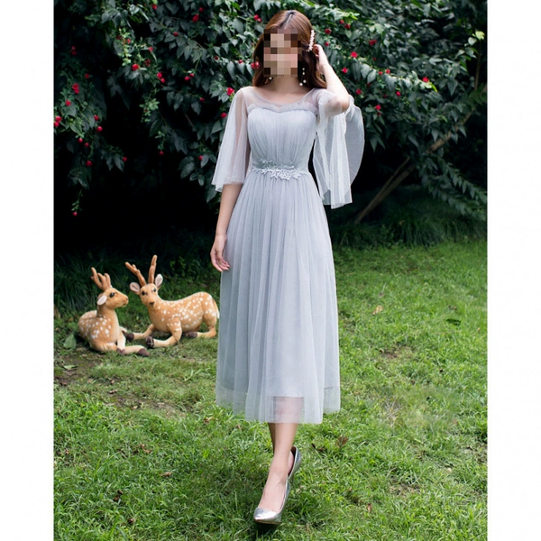 Light gray [D Feifei Sleeve]