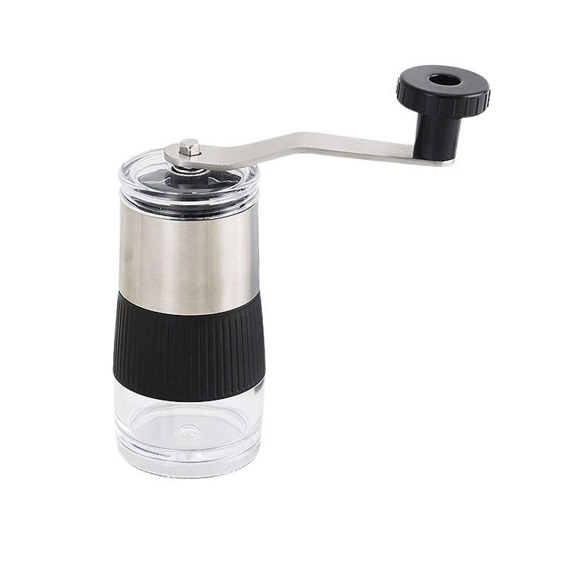 Mini Hand Coffee Grinder Household Stainless Steel Ceramic Grinding Core Coffee Bean Grinder Portable Manual Coffee Machine