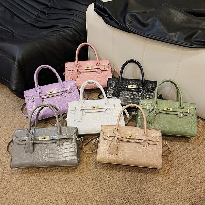 Comercio exterior moda piedra Kelly bolso para mujeres 2024 nuevo bolso europeo y americano para mujeres lujoso mochila de hombro