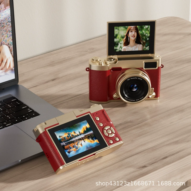 CCD цифровая камера HD 6800W пикселей с фронтальной и тыловой камерами, возможность селфи, для студентов, вечеринок и путешествий, подарок