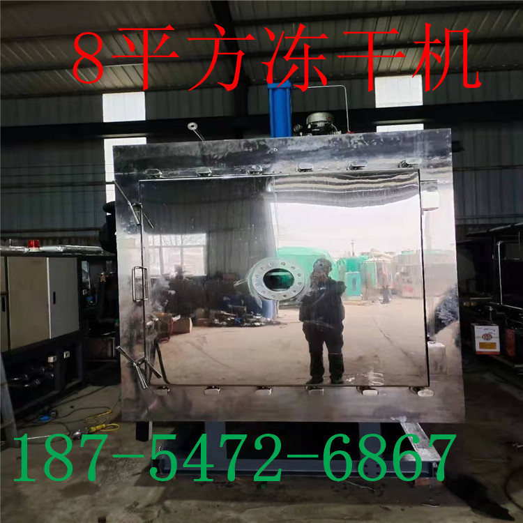 8方二手真空冻干机 药品冻干机 果蔬冻干机 真空冷冻干燥机