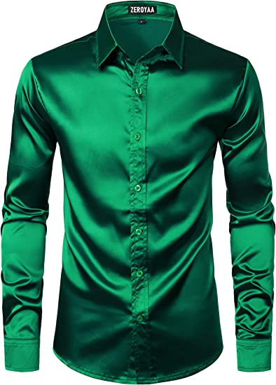 Men's Glossy Disco Shirt 6