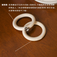 空气凤梨花盆木圈花架装饰磁铁石吸支架配件磁铁石冰箱贴装饰植物