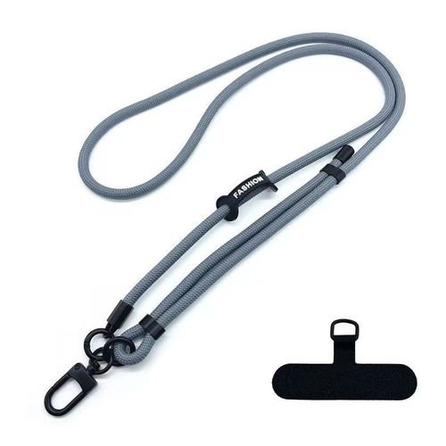 New 7MM adjustable universal mobile phone lanyard crossbody camera strap high-end hanging neck original mountaineering telescopic women