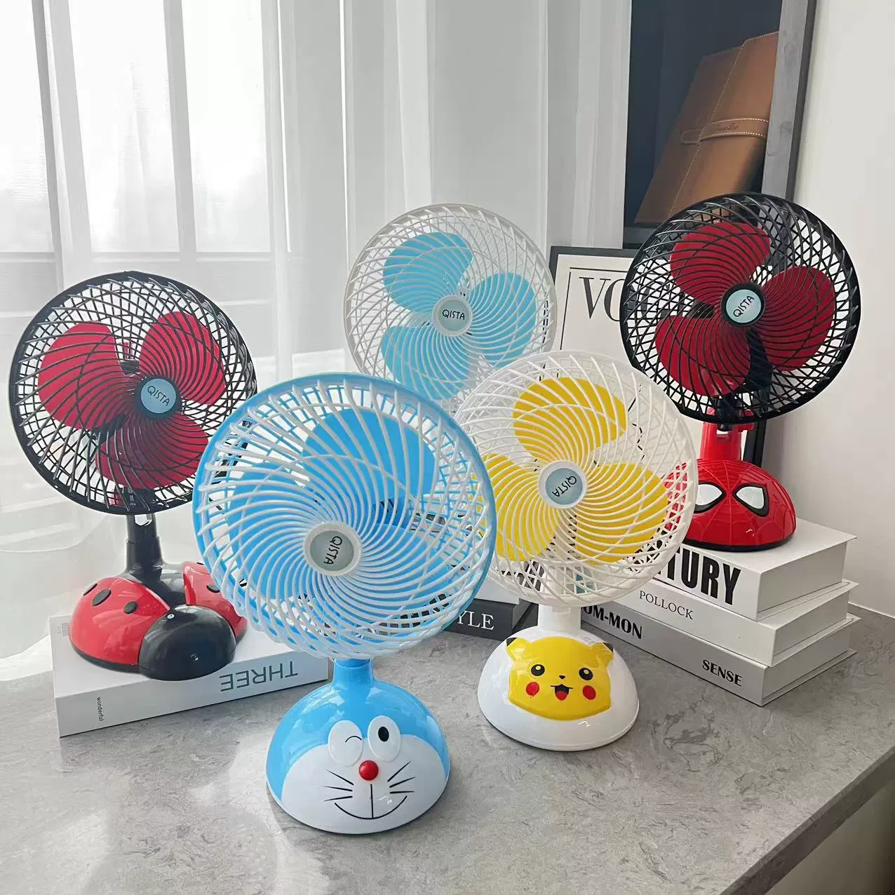 Мультяшный Электрический вентилятор студенческий Настольный вентилятор милый общежитие офис маленький вентилятор качая головой вентилятор с зажимом