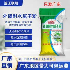 广东源头厂家外墙腻子粉耐水柔性抗裂真石漆打底专用跨境防水